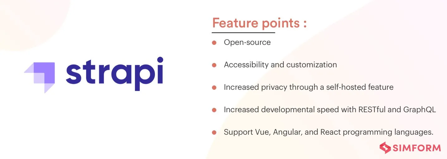 Strapi Headless CMS Features of Strapi as a headless CMS