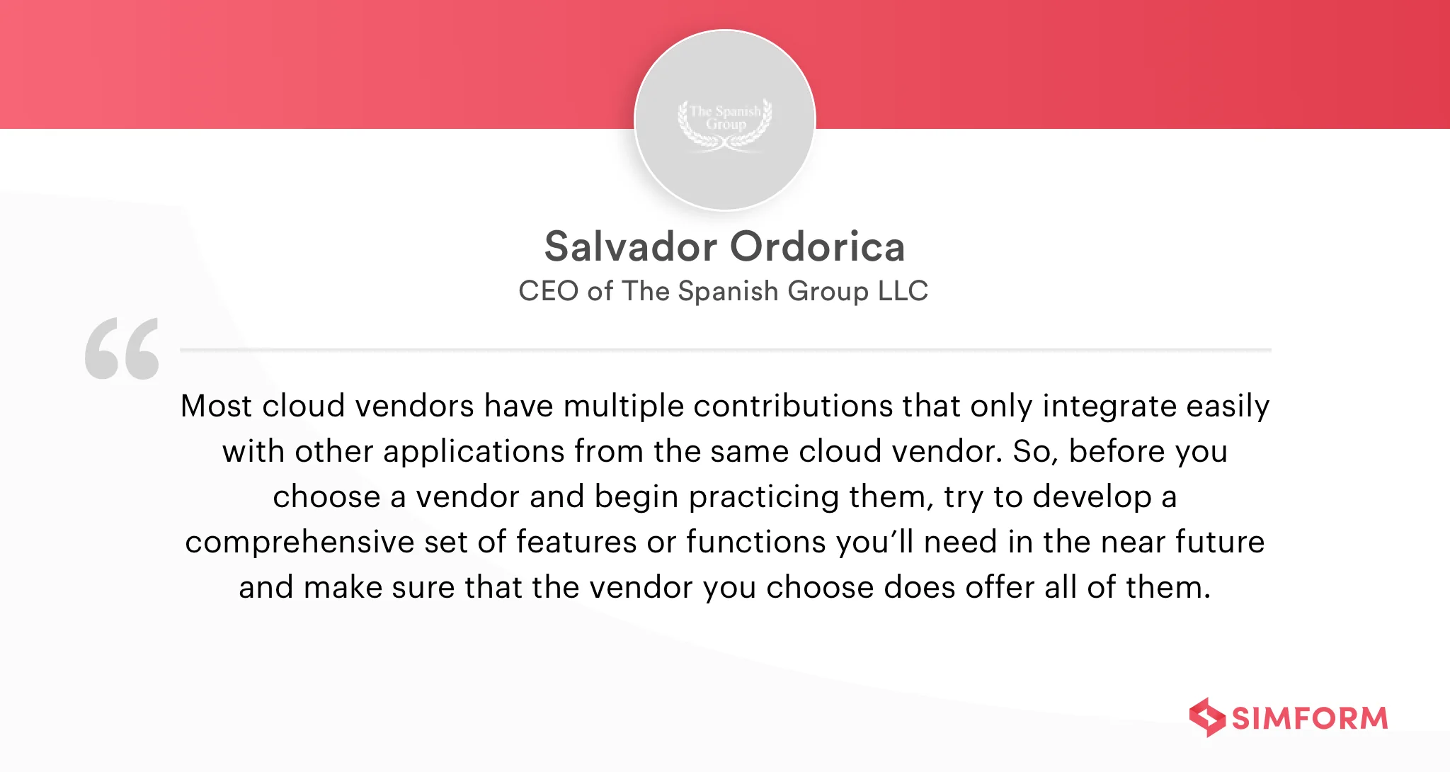 Salvador Ordorica Expert Qoutes
